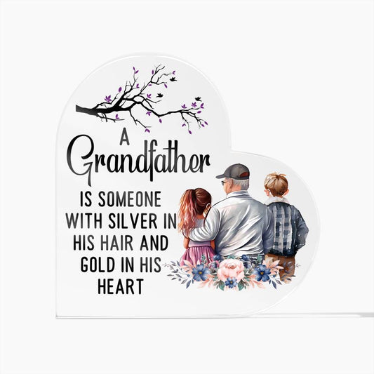 A grandfather is someone